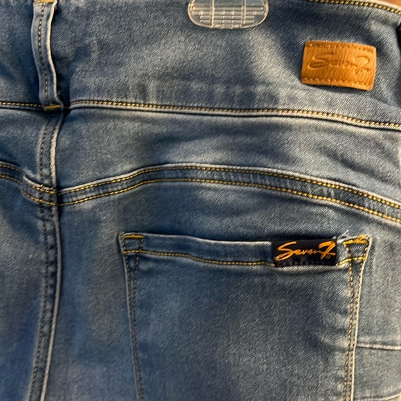 Seven7 (18) Jeans Curvy Ankle Skinny Cozy Comfy Soft Stretchy - Picture 4 of 7